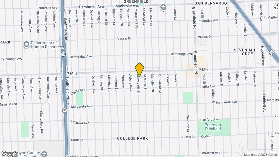 18968 Murray Hill St Map and Location Details
