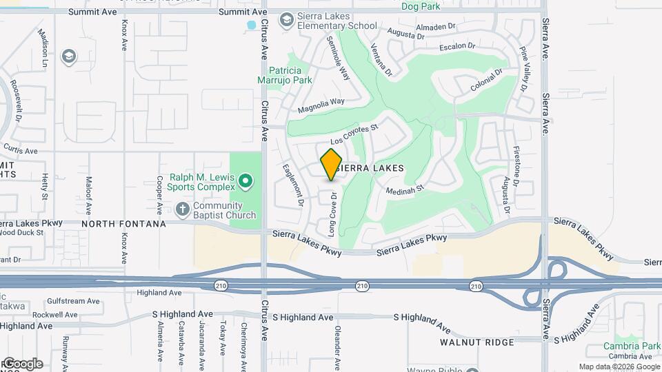 16292 Pablo Creek Ln Map and Location Details