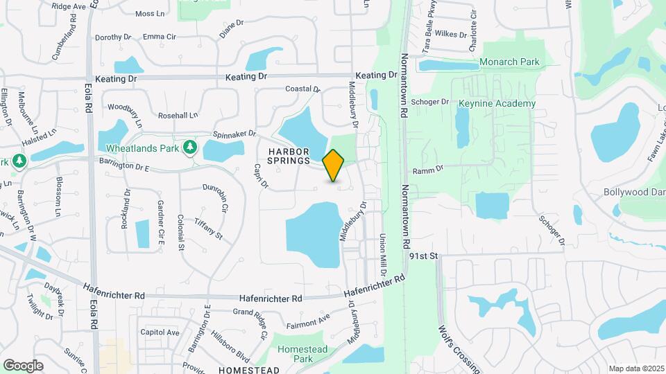 1951 Spinnaker Ct Map and Location Details