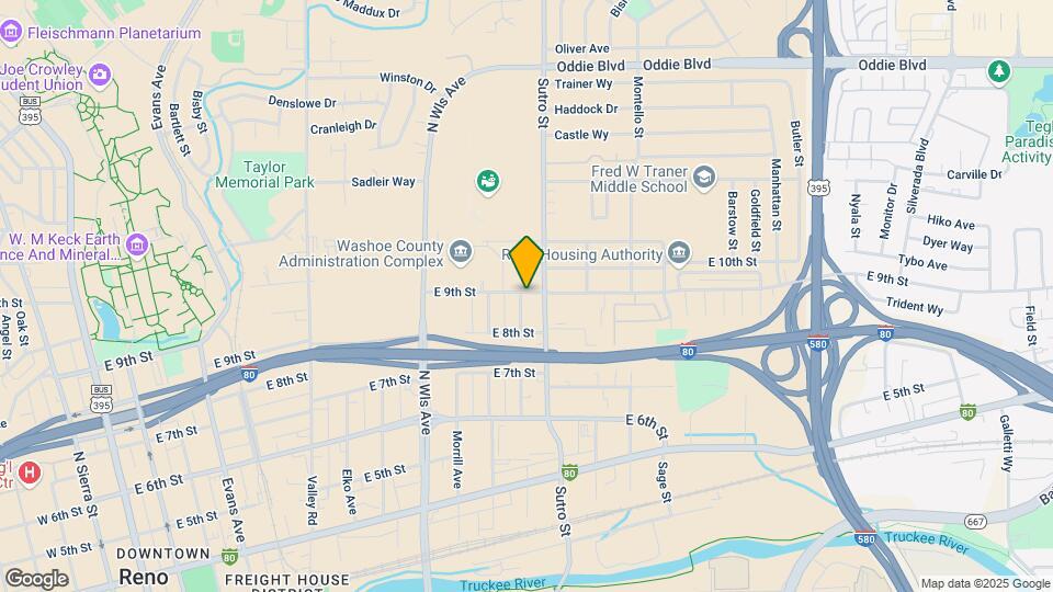 860 Quincy St Map and Location Details