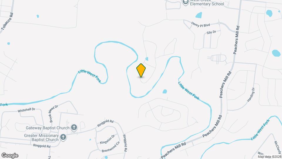 1141 Black Oak Cir Map and Location Details