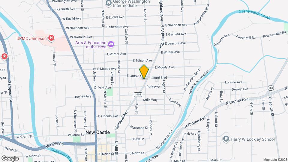 717 Highland Ave Mapa y Detalles de la Ubicación