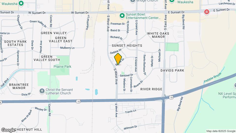 417 Dodie Dr Map and Location Details