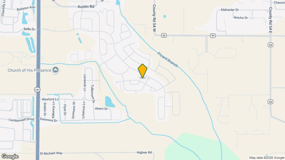 10833 Northern Dancer Ct Map and Location Details
