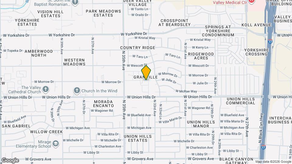 18804 N 33rd Dr Map and Location Details