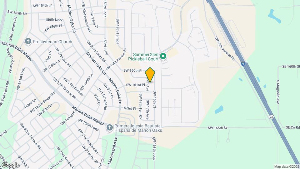 16147 SW 17th Ave Map and Location Details