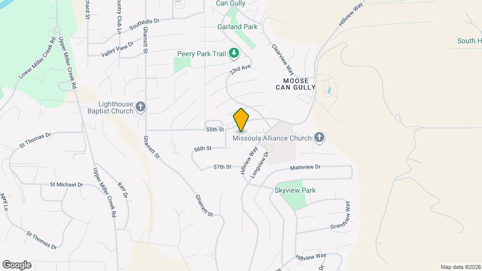 2316 Hillview Ct, Unit #4 Map and Location Details