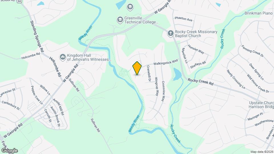 513 Walkingstick Way Map and Location Details