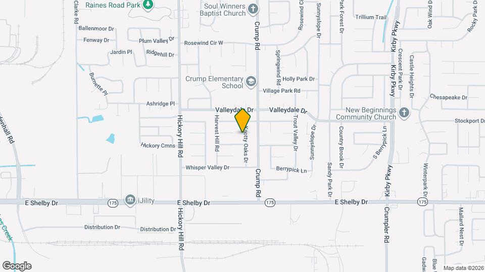 4523 Knotty Oaks Dr Map and Location Details