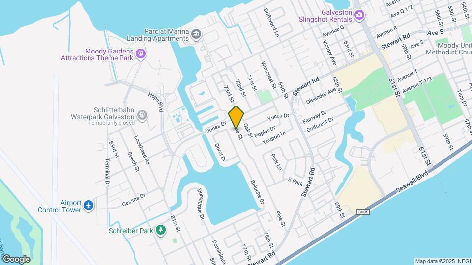 2421 Pine St Map and Location Details