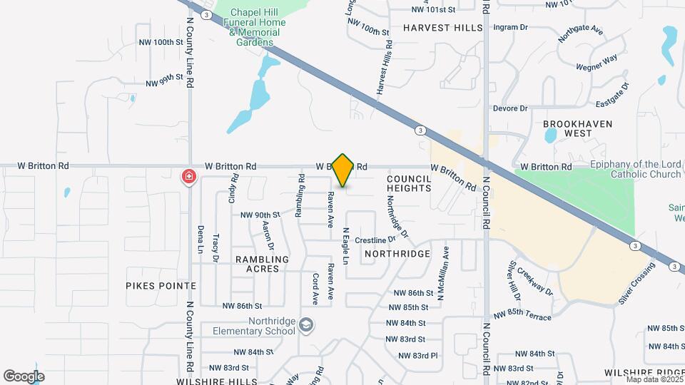9205 N Eagle Ln Map and Location Details