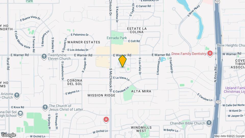 1833 E Ranch Rd Map and Location Details