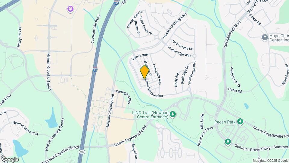 109 Stonebridge Crossing Map and Location Details