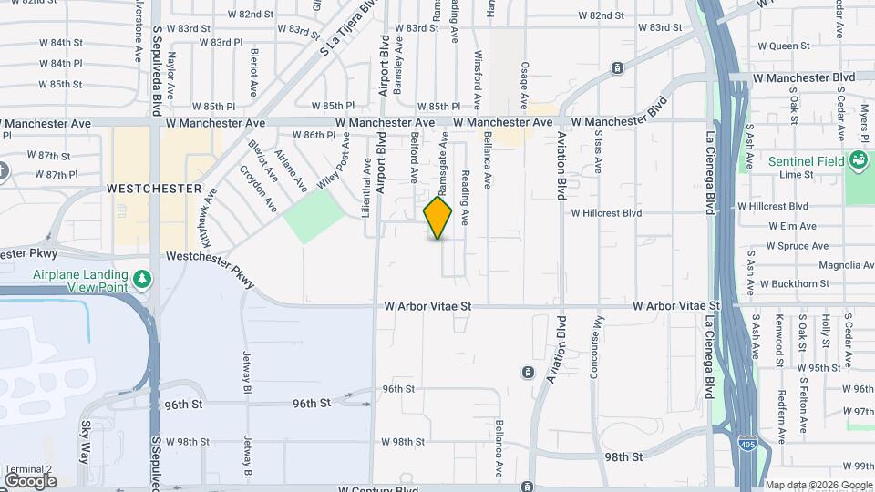 9009 Ramsgate Ave Map and Location Details