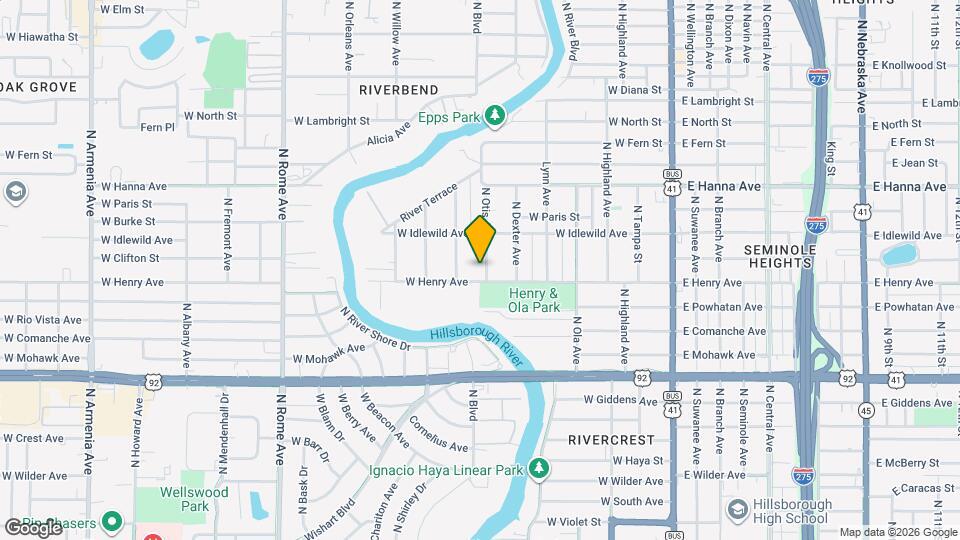 5906 N Otis Ave, Unit Upper Mapa y Detalles de la Ubicación