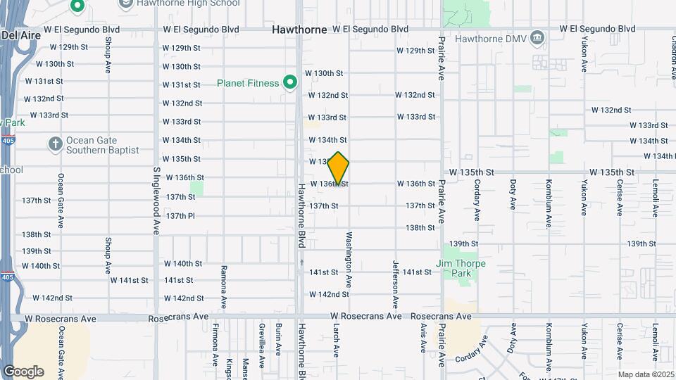 4326 W 136th St Map and Location Details