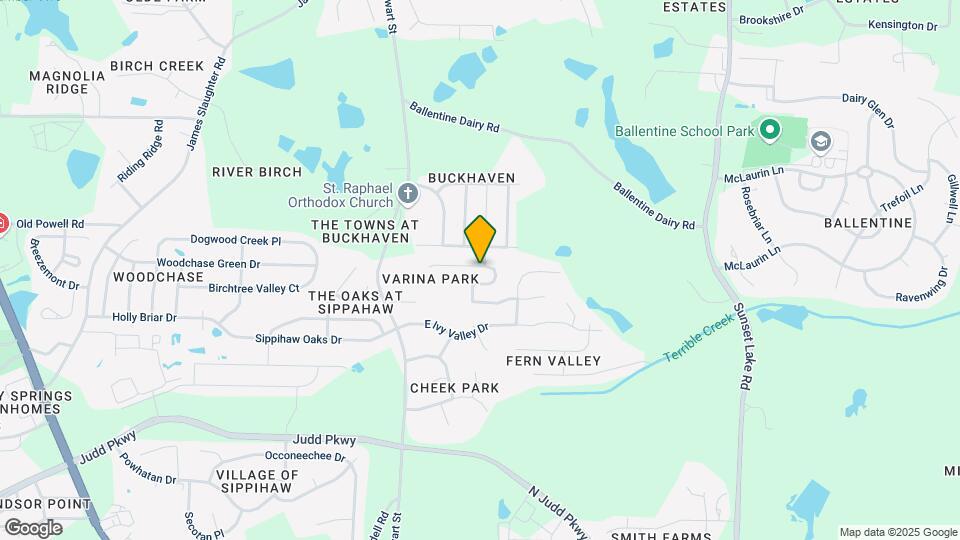 756 Varina Ln Map and Location Details
