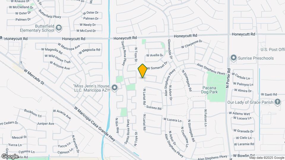 19078 N Lariat Rd Map and Location Details