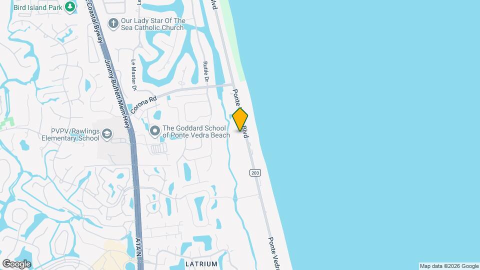 624 Ponte Vedra Blvd Map and Location Details
