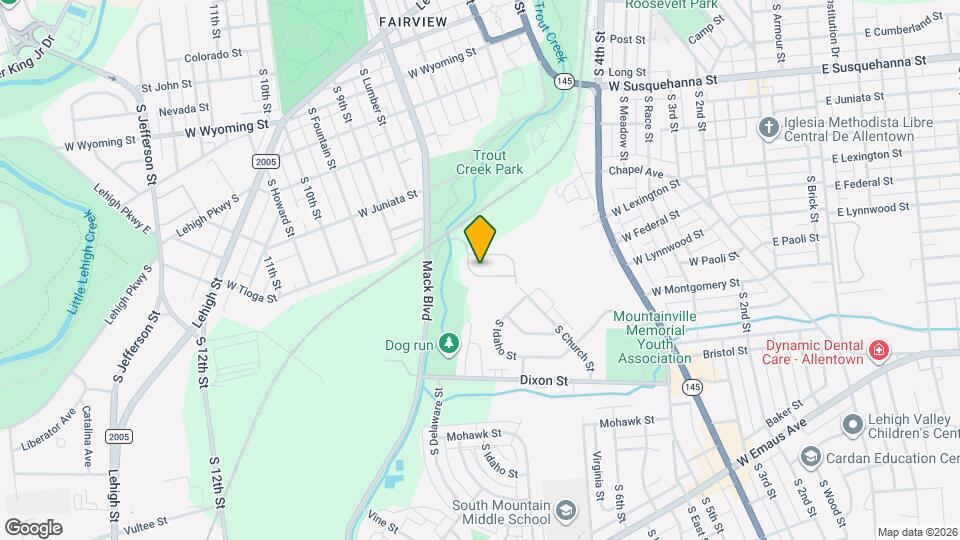 737 Trout Creek Ln Map and Location Details