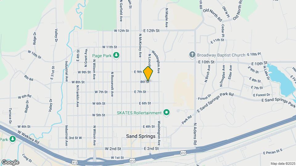 720 N Lincoln Ave, Unit A Mapa y Detalles de la Ubicación