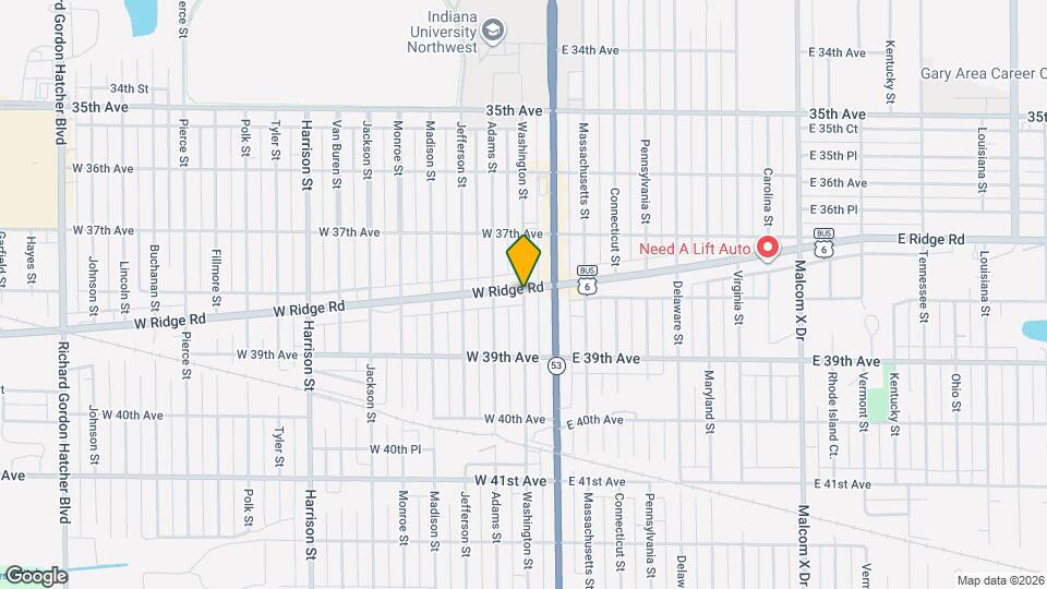 3804 Washington St Map and Location Details
