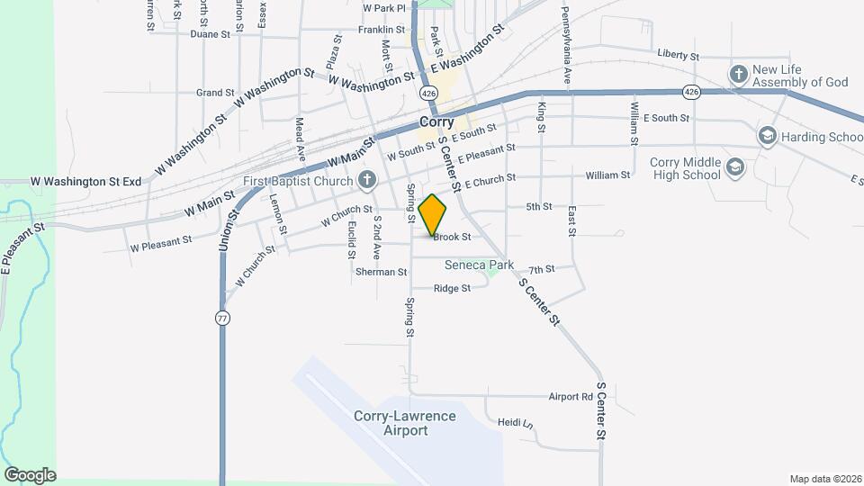 100 Brook St, Unit 2 Mapa y Detalles de la Ubicación