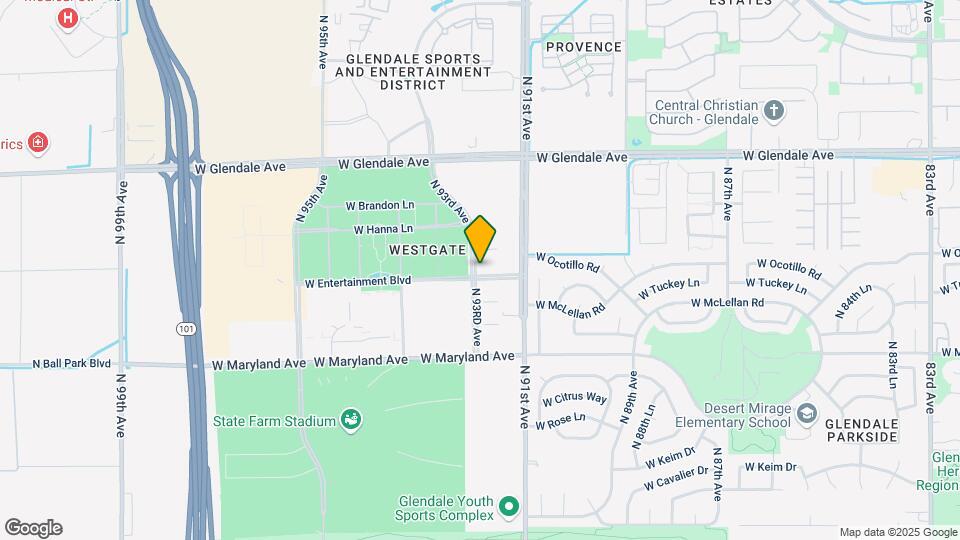 6745 N 93RD Ave Map and Location Details