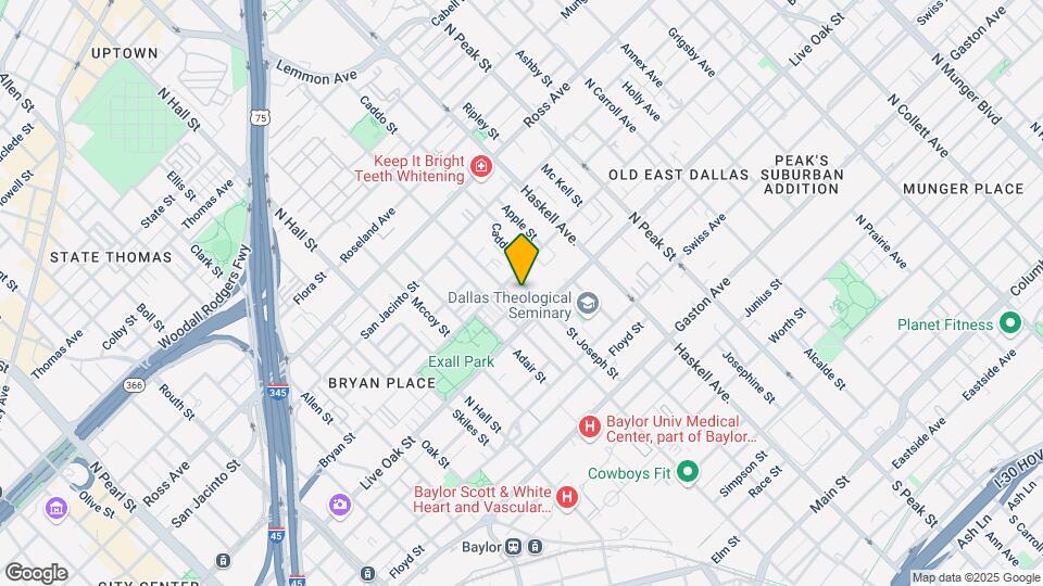 3845 Convent St Map and Location Details