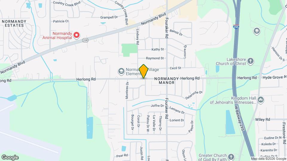 1904 Delaroche Dr W Map and Location Details