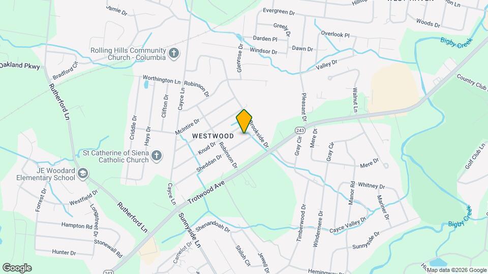 3004 Sheddan Dr Map and Location Details