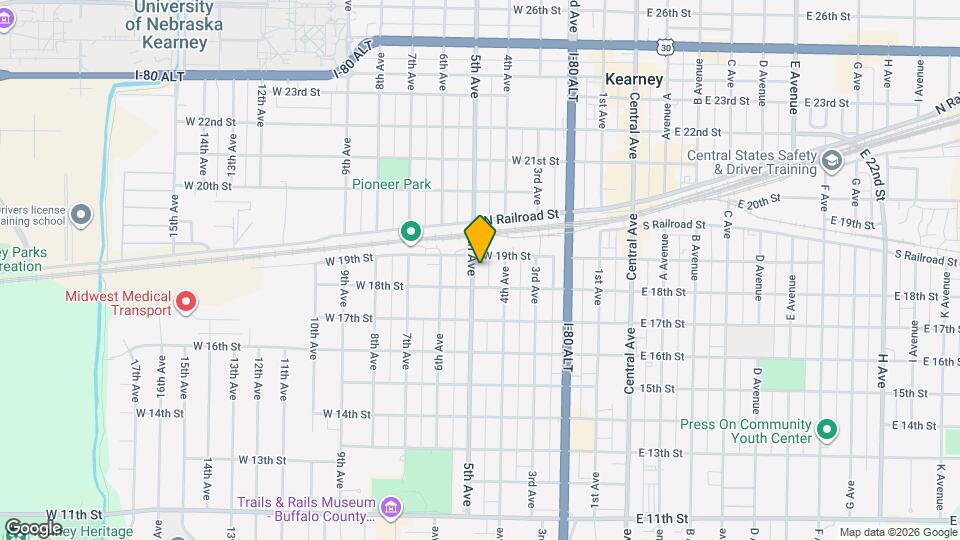 1815 5th Ave Map and Location Details