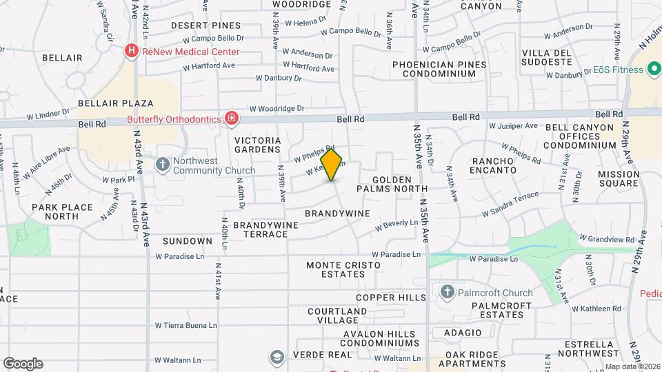 3735 W Aire Libre Ave Map and Location Details