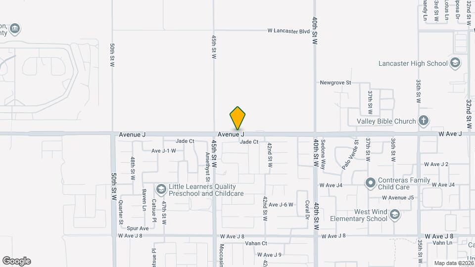 4371 W Ave J-5 Map and Location Details