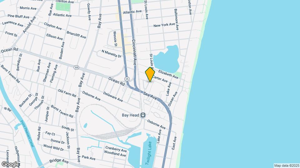 1608 East St Map and Location Details