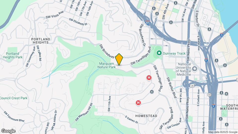 Marquam Terrace Apartments Map and Location Details