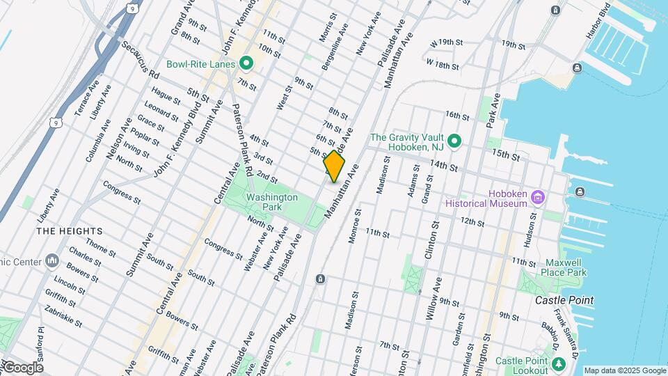 303 Manhattan Ave-Unit -2 Mapa y Detalles de la Ubicación