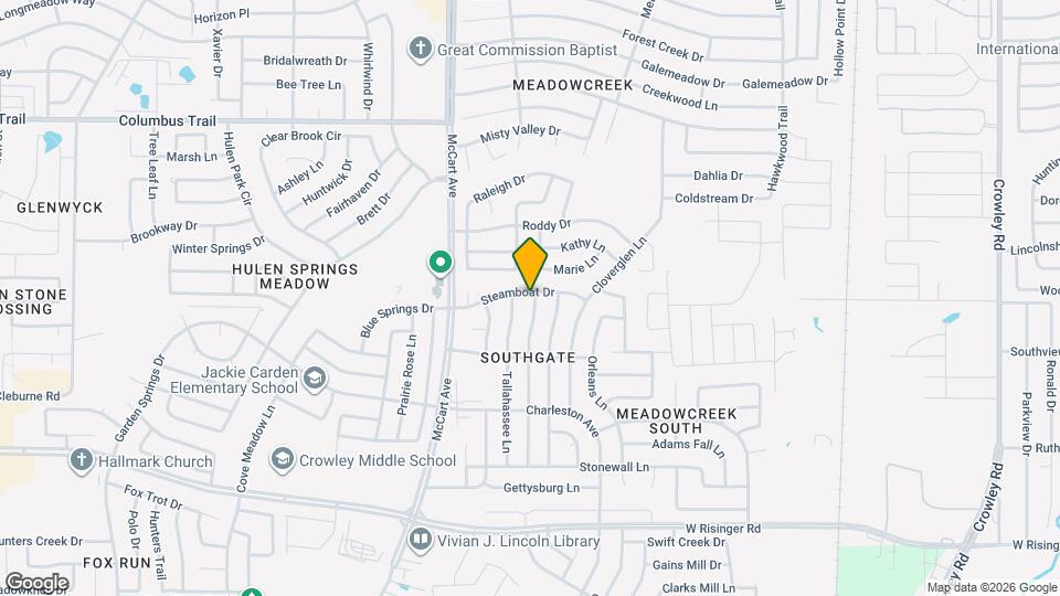 8300 Auburn Dr Map and Location Details