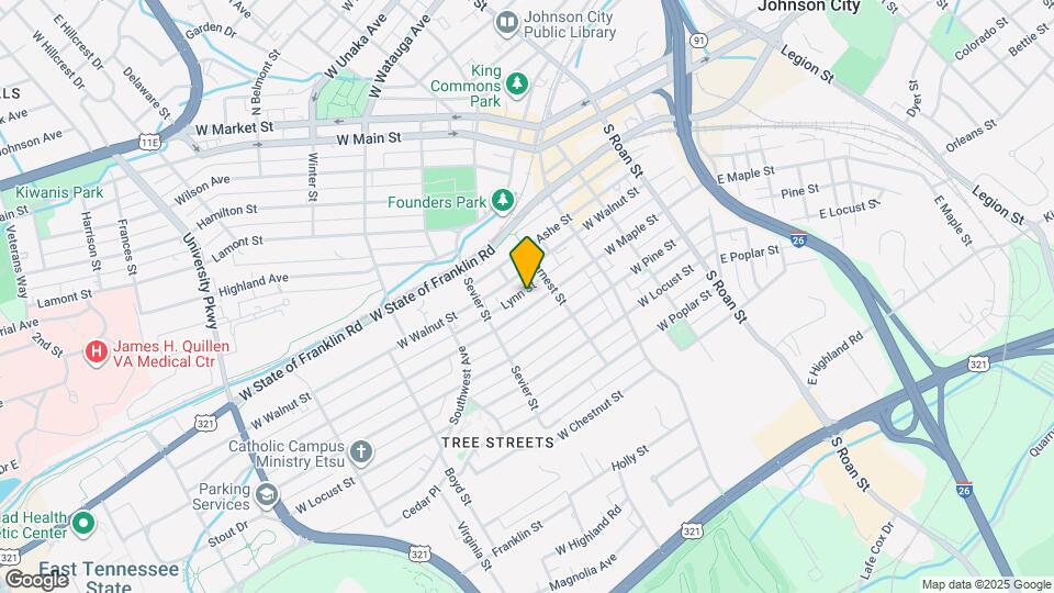 410 W Maple St Map and Location Details