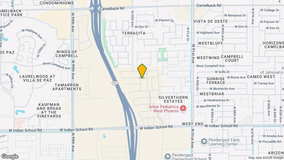 4411 N 94th Dr Map and Location Details