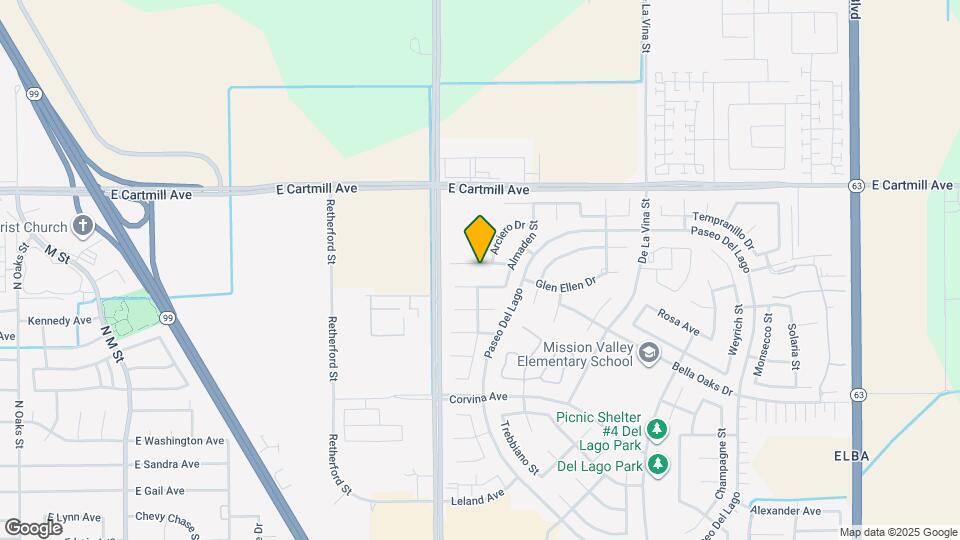 1249 Bargetto Ct Map and Location Details