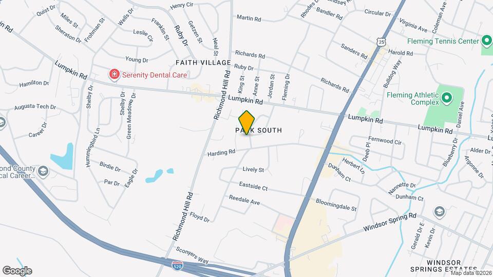 2945 Jefferson St Map and Location Details