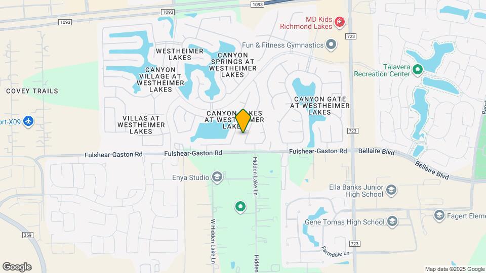 10923 Starling Creek Dr Map and Location Details