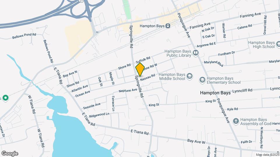 34 Nassau Rd Map and Location Details