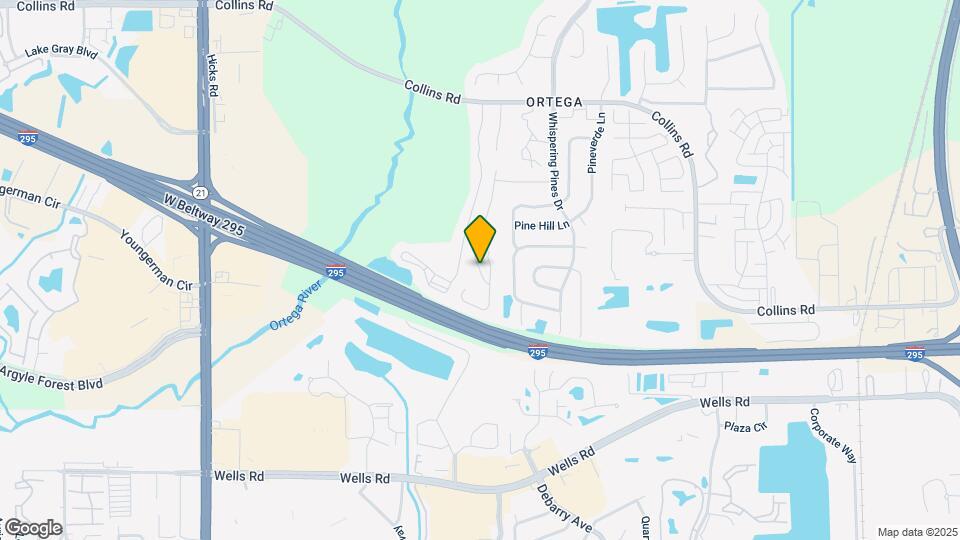 8448 Oak Crossing Dr W Map and Location Details