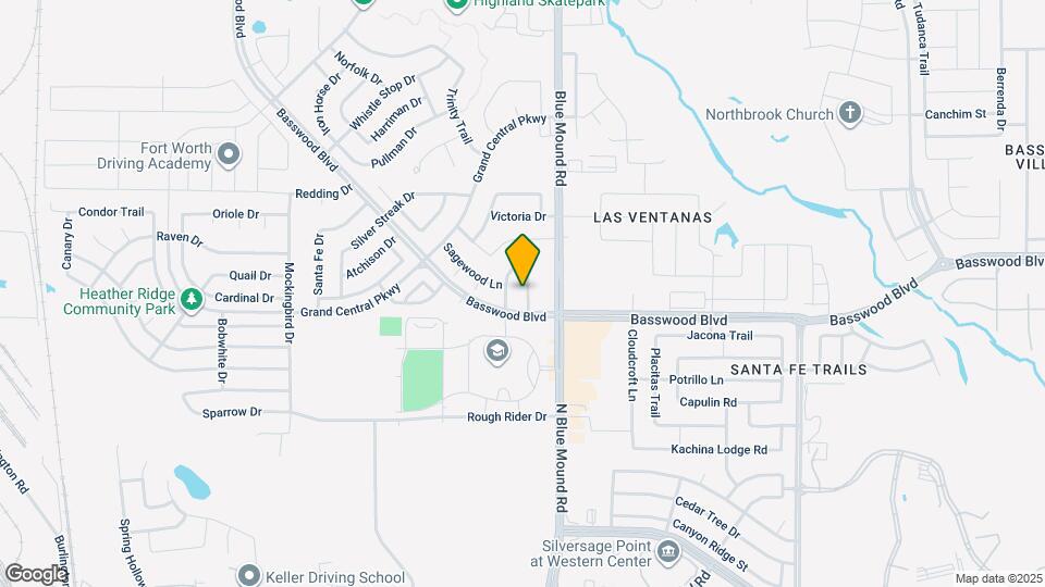 912 Churchhill Dr Map and Location Details