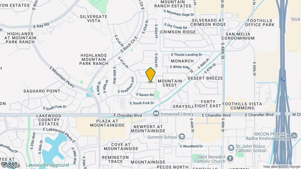 4301 E Graythorn Ave Map and Location Details