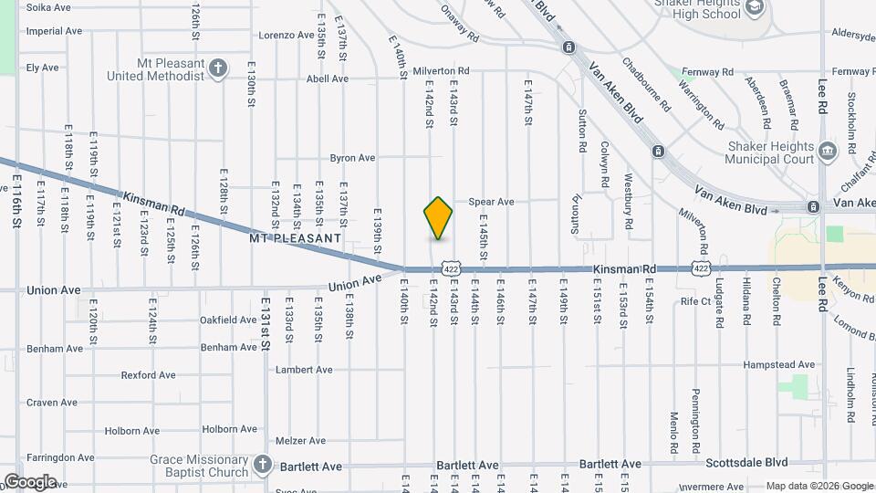 3467 E 142nd St Map and Location Details