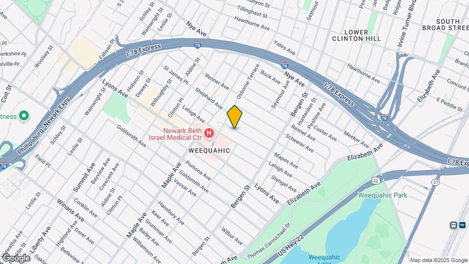 170 Mapes Ave, Unit 3 Map and Location Details