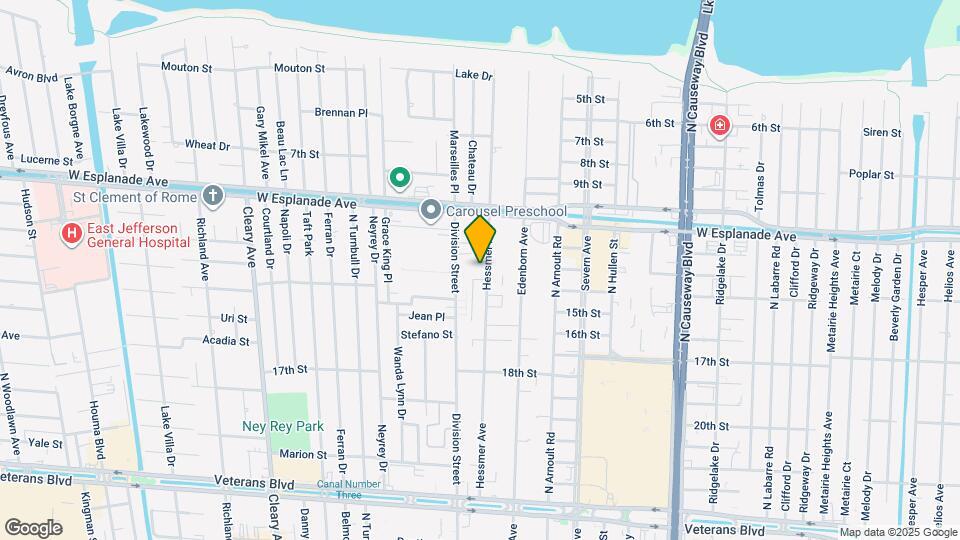 4218 Hessmer Ave Map and Location Details